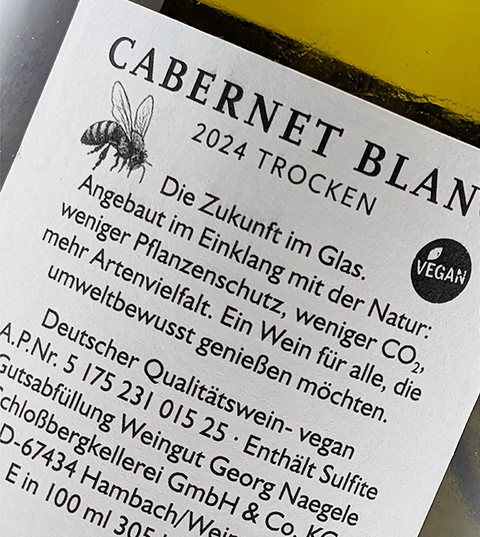 2024 CABERNET BLANC trocken