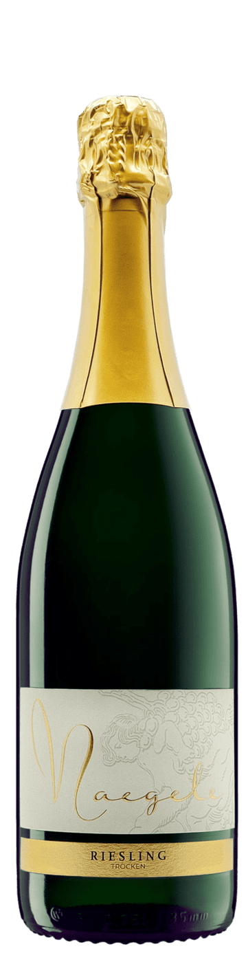 NAEGELE RIESLING extra trocken Sekt b.A. Pfalz - Flaschengärung