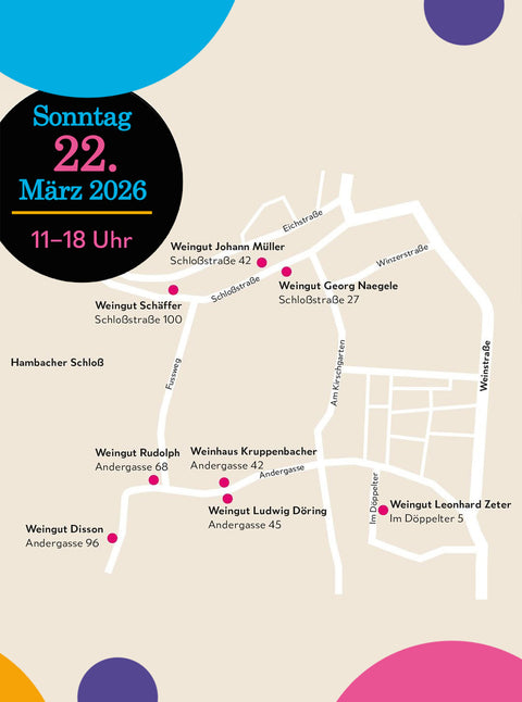 7 unterm Schloß | Weinspaziergang 2026