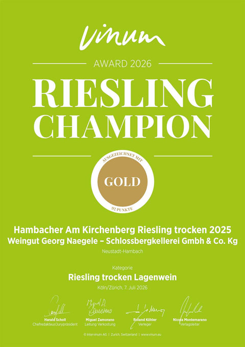 2025 "AM KIRCHENBERG" Riesling trocken
