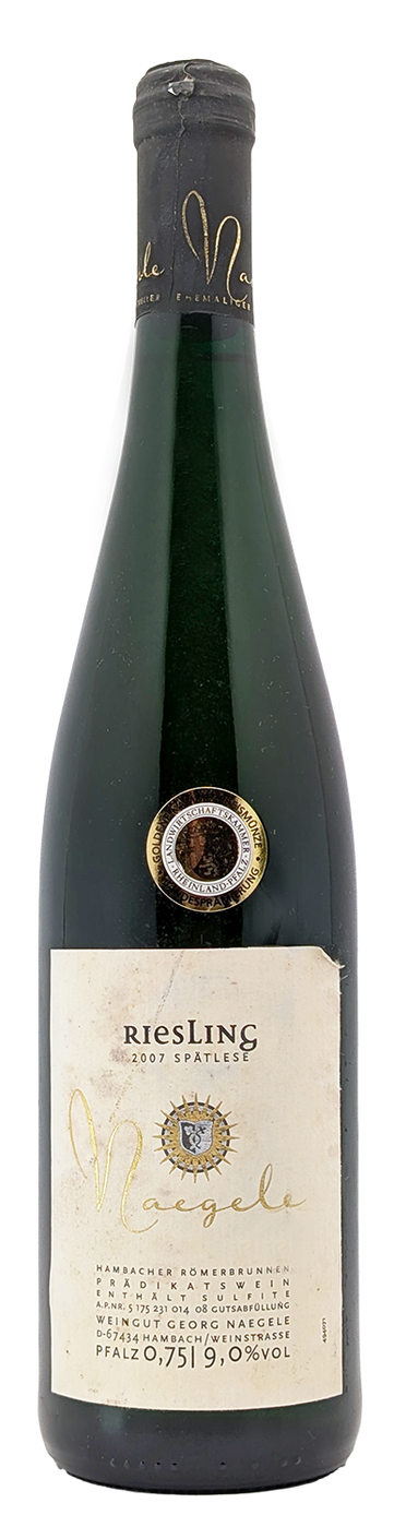 RIESLING SPÄTLESE mild Hambacher Schlossberg