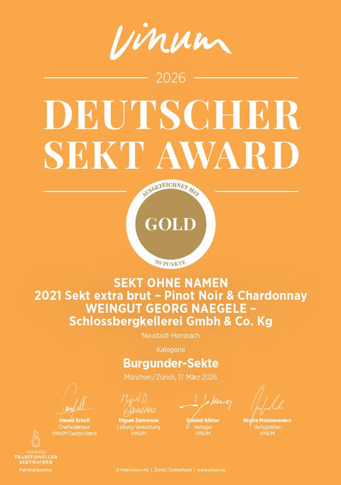 2021 SEKT OHNE NAMEN Sekt extra brut