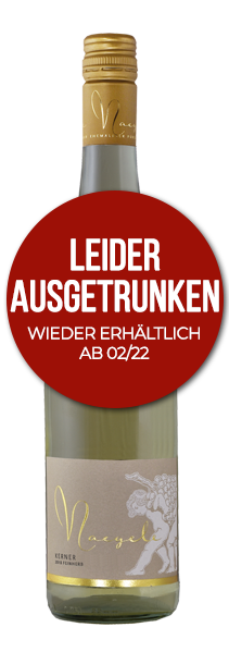 2020 Kerner feinherb<br>          Qualitätswein Pfalz<br>          Goldene Kammerpreismünze 2021