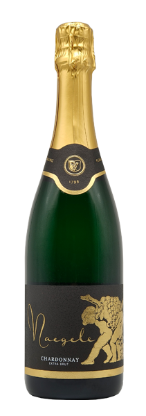 NAEGELE Chardonnay extra brut <br>           2020 Sekt b.A. Pfalz - Flaschengärung<br>           Goldene Kammerpreismünze 2022