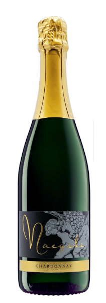 NAEGELE Chardonnay extra brut <br>          2022 Sekt b.A. Pfalz - Flaschengärung   <br>          Silberne Kammerpreismünze 2024